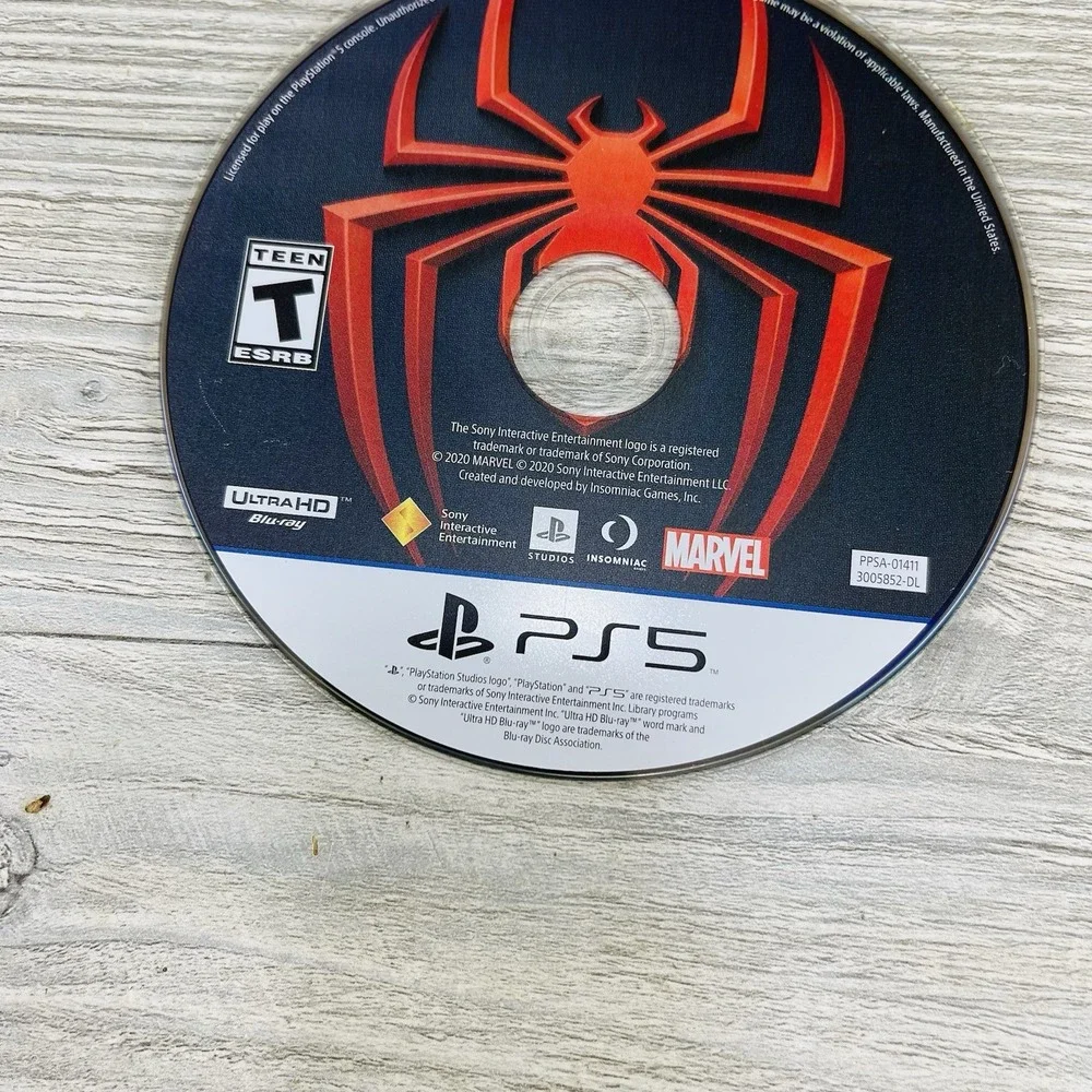 Spider-Man Miles Morales (Sony PlayStation 5, 2020) Game Only - Tested